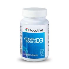 Vitamina D3 2000 Ui 60 Cápsulas Fitoactive