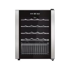 Adega Climatizada Midea 24 Garrafas com Painel Touch WBB241 com Compre