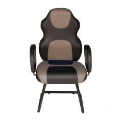 Cadeira Gamer Interlocutor Linha Gamer Racing Bege - DESIGN OFFICE MÓV