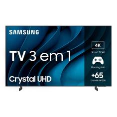 Smart TV Samsung 50" Crystal UHD 4K 50CU8000 Painel Dynamic Crystal Color, Samsung Gaming Hub, Design AirSlim, Alexa built in, Controle Remoto Único