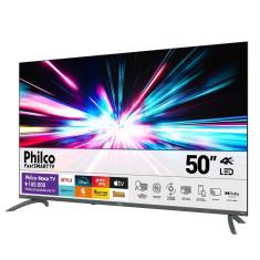 Smart TV 50 Ultra HD 4K LED Philco PTV50VA4REGB Preto