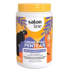 Creme para Pentear Brilho Umidificado Salon Line 1Kg