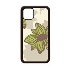 Tinta de planta verde marrom para iPhone 12 Pro Max Capa para Apple Mini Mobile Case