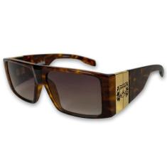 Óculos De Sol Evoke Bomber G22 Turtle Gold Brown Gradient