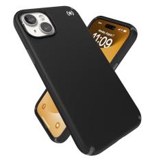 Speck Capa para iPhone 15 Plus - Feita para MagSafe, proteção contra quedas - para iPhone 15 Plus e iPhone 14 Plus - resistente a arranhões, toque suave, capa de telefone de 6,7 polegadas - Presidio2