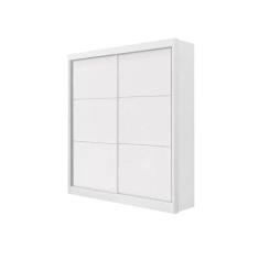 Guarda-Roupa 2 Portas Branco Santos 1,85 M - D'Doro