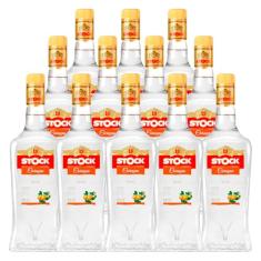 Licor Fino de Laranja Stock Curaçau Triple Sec 720ml 12un