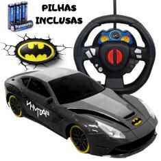 Carrinho de Controle Remoto Batman Autoracing Controle Volante