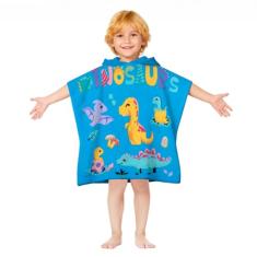 growell Toalhas de praia infantis com capuz - Toalha de banho infantil para meninas e meninos para crianças de 1 a 6 anos, toalhas de piscina de secagem rápida, leve e macia, toalha poncho de