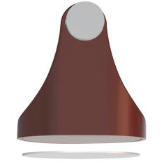 Trava Porta Magnético Universal ComfortDoor Marrom Escuro