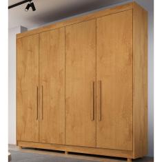 Guarda-Roupa Europa Palermo com 169 cm de Largura, 4 Portas e 3 Gavetas