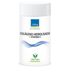 Colágeno + Vitamina C (1250Mg) 60 Comprimidos - Vital Natus