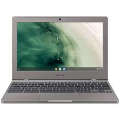 Notebook Samsung Chromebook 11.6 HD Intel Celeron N4000 32GB e.MMC 4GB Chrome OS XE310XBA-KT1BR-ES - Prata