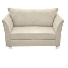 Namoradeira lisboa 02 lugares para sala salão escritório Suede Bege
