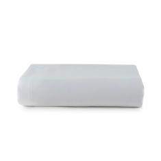 Lençol Avulso Superior Solteiro sem Elástico Sobre Lençol Percal 400 Fios Antiácaro, Anti-pilling com Toque Extra Macio (Branco, Solteiro)