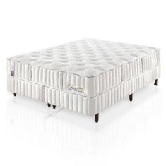 Colchão De Látex Médio Kit Spa Solteiro King 96x203cm