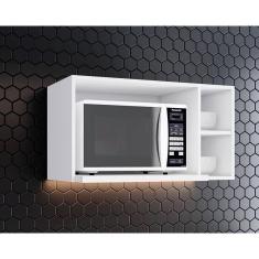 Armário De Cozinha Modulado Americana P/ Micro-ondas Branco - Henn
