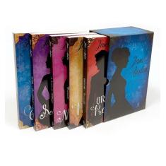 Coleção especial jane austen   box com 5 livros