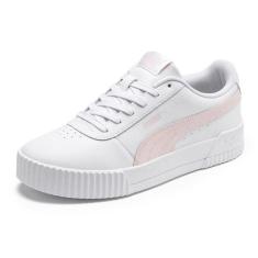 Tênis Puma Carina L BDP White Rosewater, 38, Branco