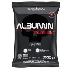 ALBUMIN TURBO REFIL (ALBUMINA) - 500G REFIL - BLACK SKULL-Unissex