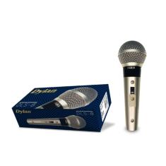Microfone dinamico dylan DLS8 c/cabo 3M champanhe