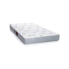 Colchão Espuma Solteiro Sleep Max Double Face D28 96x203x18cm Branco Castor