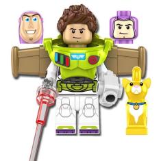 Boneco Blocos De Montar Buzz Lightyear Toy Story