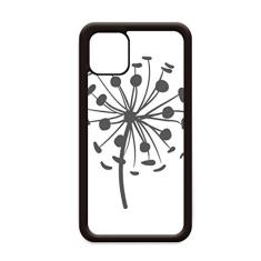 Capa com desenho de flores dente-de-leão para iPhone 12 Pro Max para Apple Mini Mobile Case