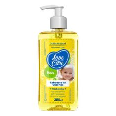 Sabonete Líquido de Glicerina Dermacream Love and Care Baby Tradiciona