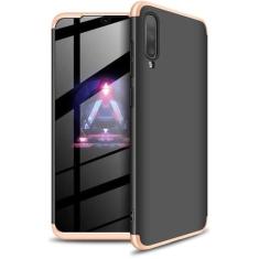 Capa 360 Fosca Anti Impacto Galaxy A01 - Preto Com Dourado - Danet