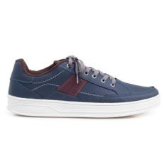 Tenis Casual Macio Sapatenis Estilo Urbano Slip On Com Cadarço Dia A Dia-Masculino