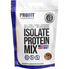 Profit Isolate Protein Mix Chocolate Com Pasta De Amendoim 1 814Kg