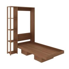 Cama Solteiro Articulada 128,5x198,5x193 cm Amêndoa - Tecnomobili