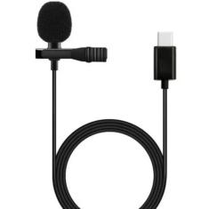 Microfone Lapela Para Celular E Tablet Tipo C