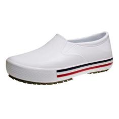 Tênis Profissional SoftWorks BB80 Antiderrapante Trabalho Unissex - Branco - 40-Unissex