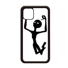 Capa Alienígena Pulando Universo e Alienígena para iPhone 11 Pro Max para Apple Mobile Case Shell