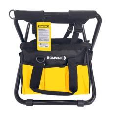 Bolsa de Ferramentas com Banqueta Dobrável e Compartimentos