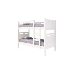 Cama Beliche Fenix Jaspe Versátil Branco