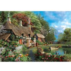 Quebra-Cabeça Casa no Lago Grow Série Especial – 1000 Peças