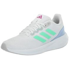 adidas Tênis de corrida feminino Runfalcon 3, Branco/menta/hortelã/Blue Dawn, 7