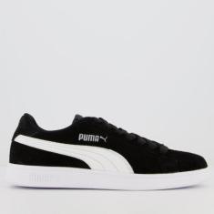 Tênis Puma Smash V2 BDP Feminino Preto e Branco, 36
