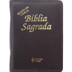 Livro - Bíblia Sagrada - Ed. Família bolso zíper