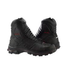 Bota Motocicilista Masculina Couro Moderna Conforto Macia - Bell Boots