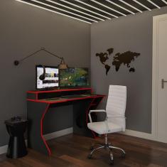 Cadeira de Escritório Diretor Giratória Entirely Branca