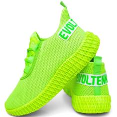 Tênis Masculino Esporte Malha Respirável Fecho Cadarço Macio-Masculino