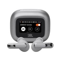 Fone de Ouvido Bluetooth JBL Live Beam 3 Prata-Unissex