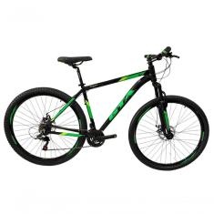 Bicicleta Aro 29 Gta 21v Câmbios Shimanos Start Preta/ Verde