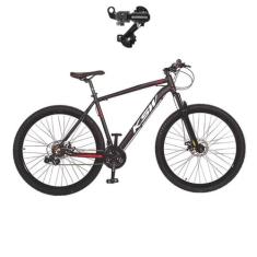 Bicicleta Aro 29 KSW XLT 100 21 Velocidades Aluminio MTB C/ Câmbio Tra
