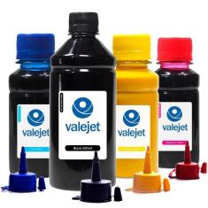 Kit 4 Tintas Sublimáticas Para Epson L375 Black 500ml Coloridas 100ml Valejet