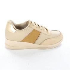 Tênis Usaflex Couro Feminino-Feminino